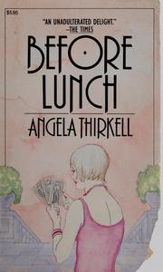 Cover of: Before lunch