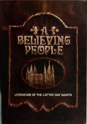 Cover of: A believing people: literature of the Latter-day Saints