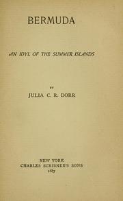 Cover of: Bermuda: an idyl of the Summer Islands