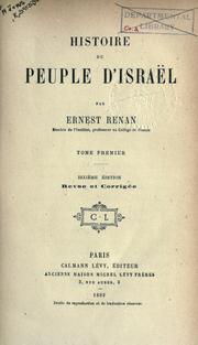Cover of: Histoire du peuple d'Israël.
