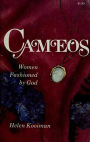 Cover of: Cameos by Helen Kooiman