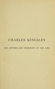 Cover of: Charles Kingsley by Charles Kingsley