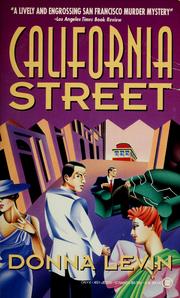 Cover of: California Street by Donna Levin