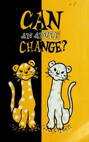 Cover of: Can an adult change?