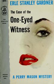 Cover of: The case of the one-eyed witness