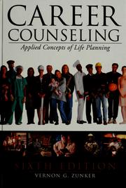 Cover of: Career counseling: applied concepts of life planning