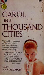 Cover of: Carol in a Thousand Cities by Ann Aldrich