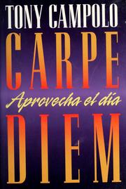 Cover of: Carpe diem by Anthony Campolo