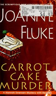 Cover of: Carrot cake murder