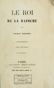 Cover of: Le roi de la Bazoche