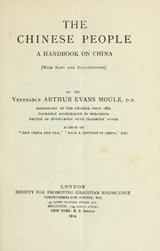 Cover of: The Chinese people: a handbook on China ...