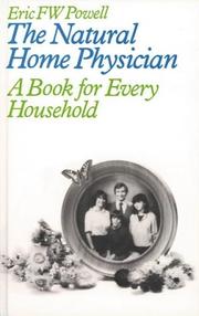 Cover of: The natural home physician