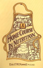 Cover of: A home course in nutrition