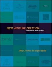 Cover of: New Venture Creation | Jeffry Timmons