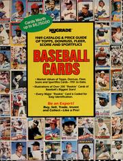 Cover of: Catalog & price guide of Topps, Donruss, Fleer, and Sportflics baseball cards.