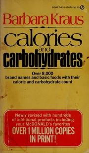 Cover of: Calories and carbohydrates.