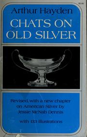 Cover of: Chats on old silver