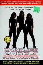 Cover of: Charlie's Angels: Full Throttle by David Levithan