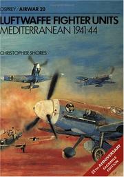 Luftwaffe fighter units, Mediterranean, 1941-44