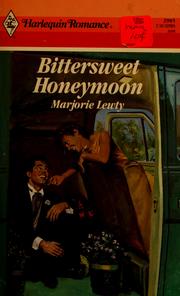 Cover of: Bittersweet honeymoon by Marjorie Lewty
