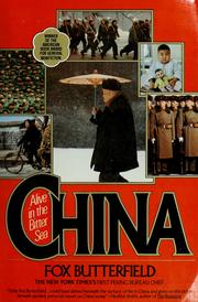 Cover of: China, alive in the bitter sea
