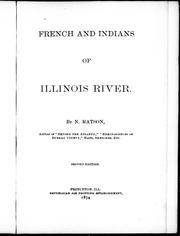 Cover of: French and Indians of Illinois River