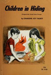 Cover of: Children in hiding: = original title Tomás takes charge