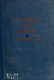 Cover of: Children and movies.