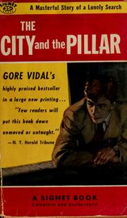 The city and the pillar by Gore Vidal