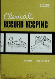 Cover of: Clerical record keeping. by Harold Baron