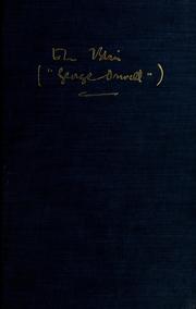 Cover of: Collected essays, journalism and letters of George Orwell Volume 1
