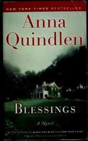 Cover of: Blessings: a novel