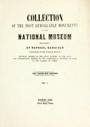 Cover of: Collection of the most remarkable monuments of the National Museum