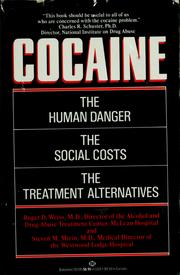 Cover of: Cocaine by Roger D. Weiss