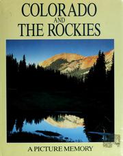 Cover of: Colorado and the Rockies: a picture memory