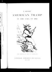Cover of: A short American tramp in the fall of 1864