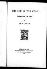 Cover of: The son of the wolf by by Jack London.