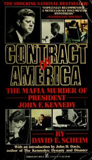 Cover of: Contract on America: the Mafia murder of President John F. Kennedy