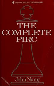 Cover of: The complete Pirc by John Nunn