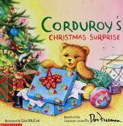 Cover of: Corduroy's Christmas surprise