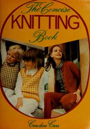 Cover of: The concise knitting book.