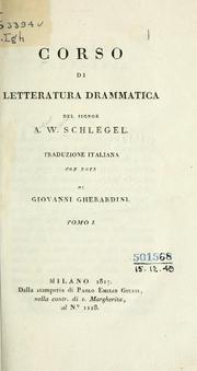 Cover of: Corso di letteratura drammatica