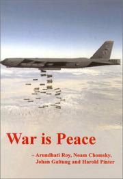 Cover of: War Is Peace: The Spokesman, 73