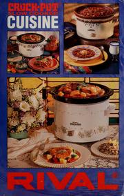Cover of: Crock-pot slow cooker cuisine