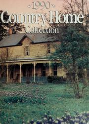 Cover of: Country home collection, 1990