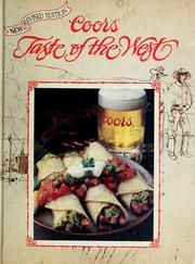 Cover of: Coors taste of the West by editor, Anita Krajeski.