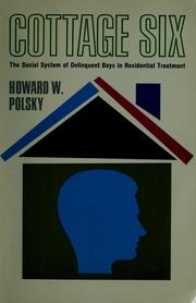 Cover of: Cottage Six: the social system of delinquent boys in residential treatment