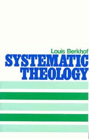 Cover of: Systematic Theology