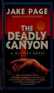 Cover of: The deadly canyon by Jake Page
