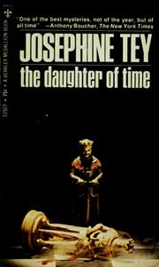 Cover of: The daughter of time by Josephine Tey